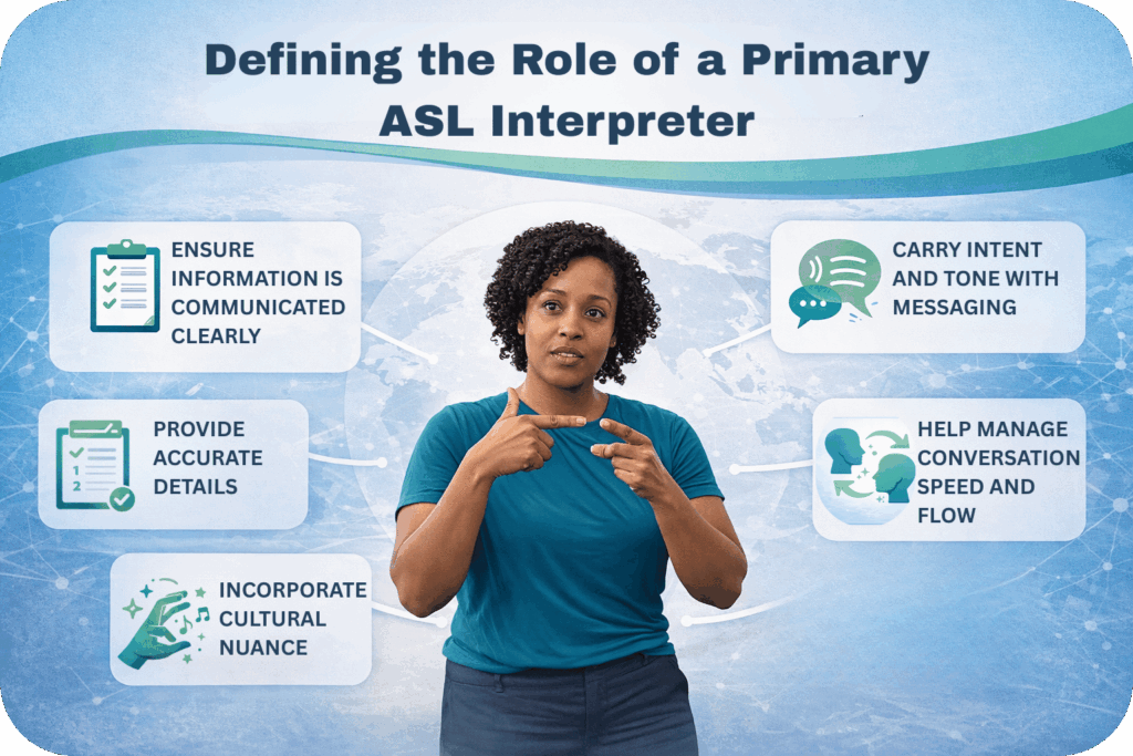Defining the Role of a Primary ASL Interpreter